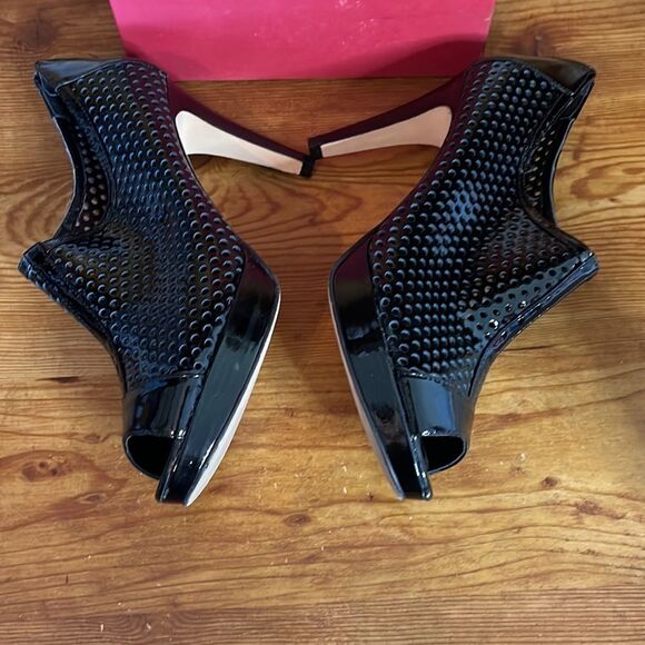 Vaneli Womens Black Patent Leather Heels, Style Virve, Size 8.5M, 4” Heel - Picture 4 of 7